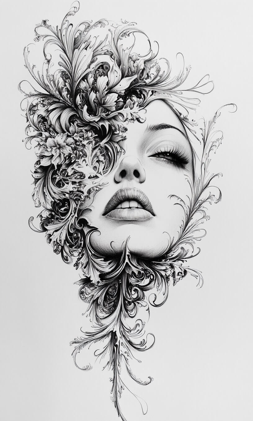 Gothic Tattoo Drawings-25